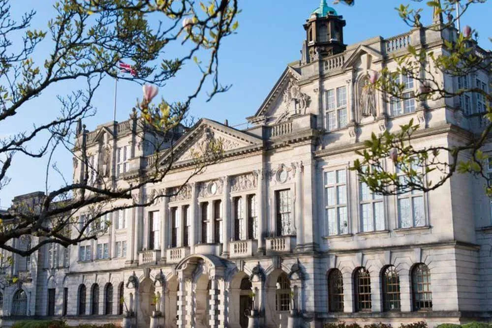 Cardiff University campus