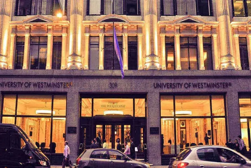 University of Westminster campus